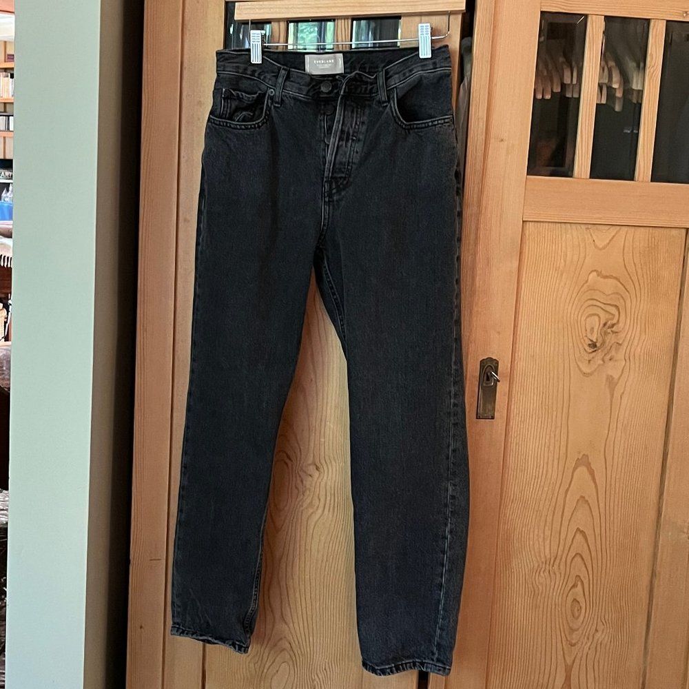 Everlane Womens 90s Cheeky Jean in Black Size 27